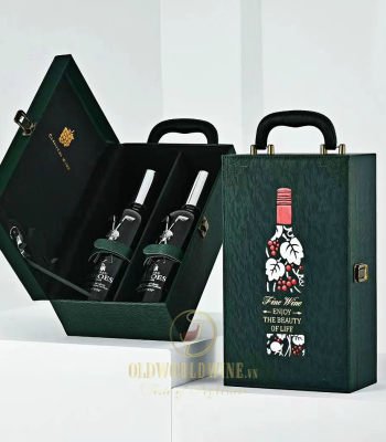 Hộp vang đôi xanh rêu