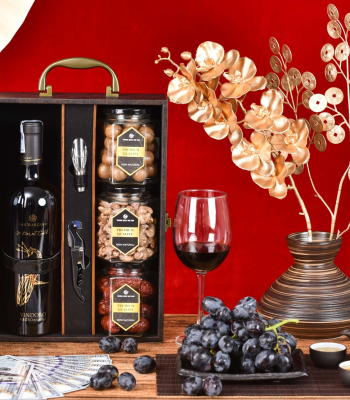 HỘP KÍNH RƯỢU VÀ SET HẠT