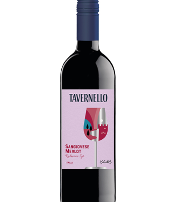 Rượu Vang Ý Tavernello Sangiovese Merlot Rubicone